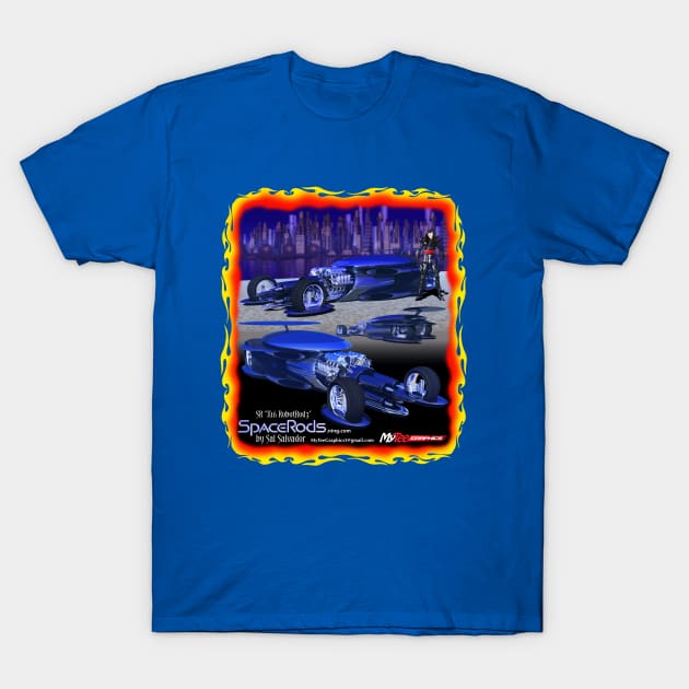 SR "X16 RobotRod" T-Shirt by MyTeeGraphics